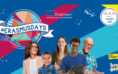 #ERASMUSDAYS 2022 : TROIS JOURS POUR VALORISER LES PROJETS EUROPÉENS